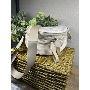 Iris & Rainbow Checkered Crossbody Bag‎